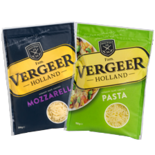 Vergeer geraspte kaas